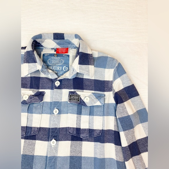 Vintage SuperDry Shirt Jacket - Picture 9 of 12